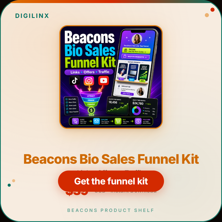 Bio Sales Funnel Kit product cover